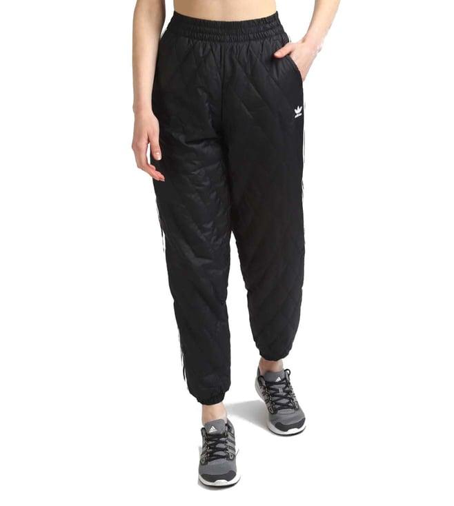 adidas originals black regular fit joggers