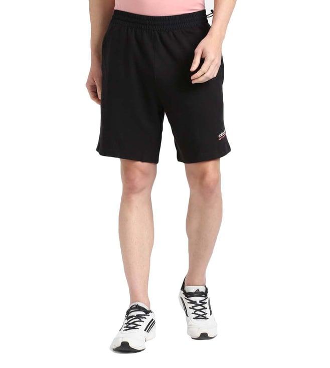 adidas originals black regular fit shorts