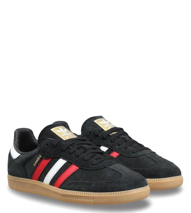 adidas originals black samba og sneakers