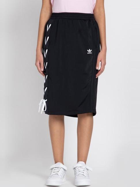 adidas originals black shift skirt