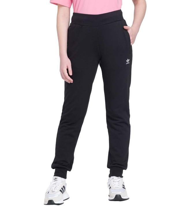 adidas originals black slim fit joggers