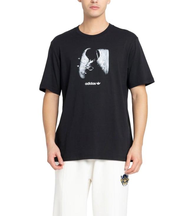 adidas originals black ts street 5 t-shirt