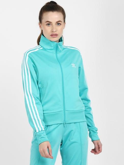 adidas originals blue printed sports jacket