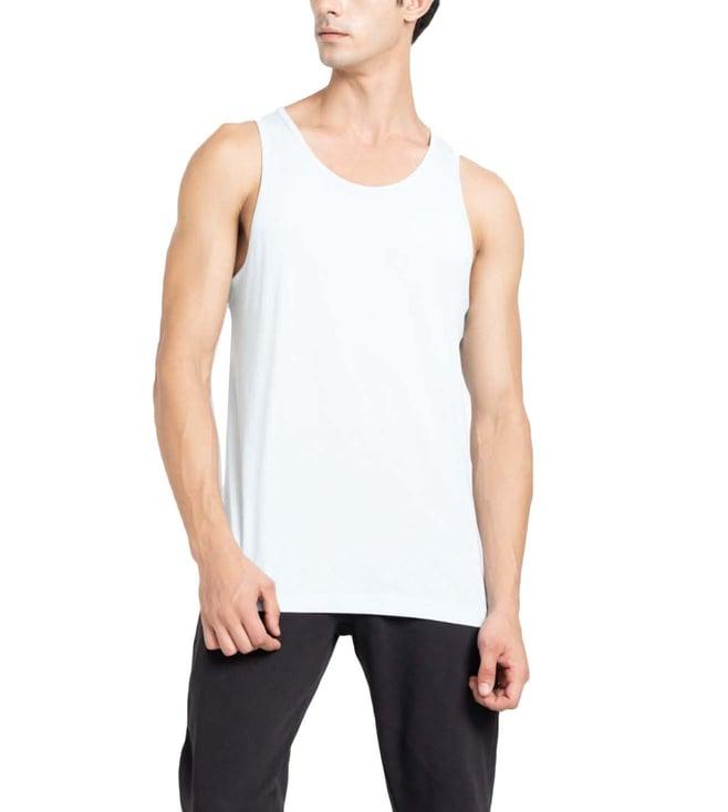 adidas originals blue regular fit tank top