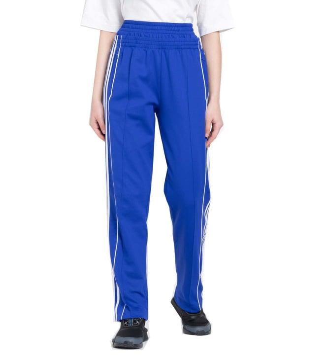 adidas originals blue stripes regular trackpants