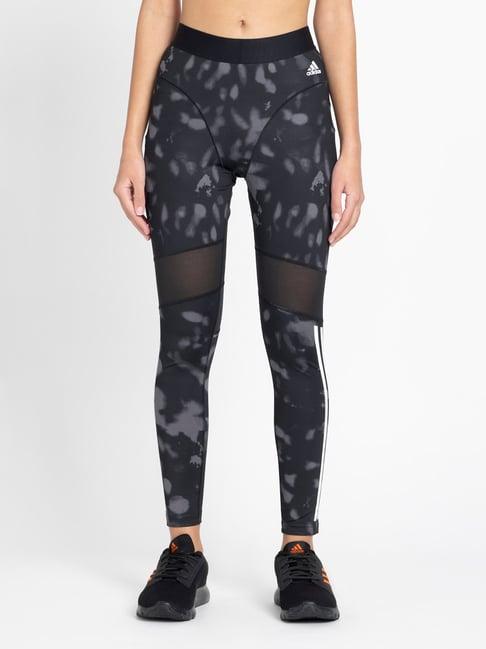 adidas originals grey printed tights