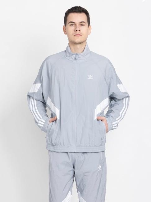 adidas originals grey regular fit tiboa aloxe track top