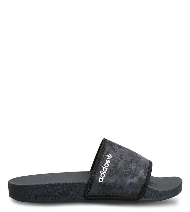 adidas originals men's adilette grey slide sandals