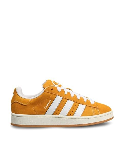 adidas originals men's campus 00s orange casual sneakers