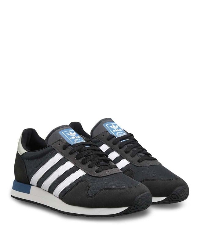 adidas originals men's cblack/ftwwht/carbon usa 84 sneakers