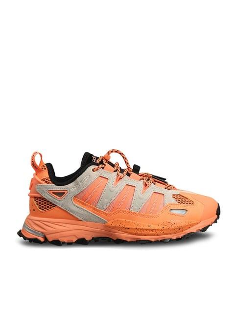 adidas originals men's hyperturf adventure orange casual sneakers