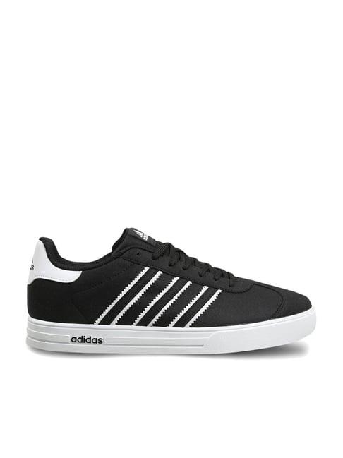 adidas originals men's luonid black casual sneakers