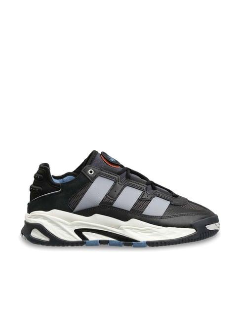 adidas originals men's niteball black running shoes