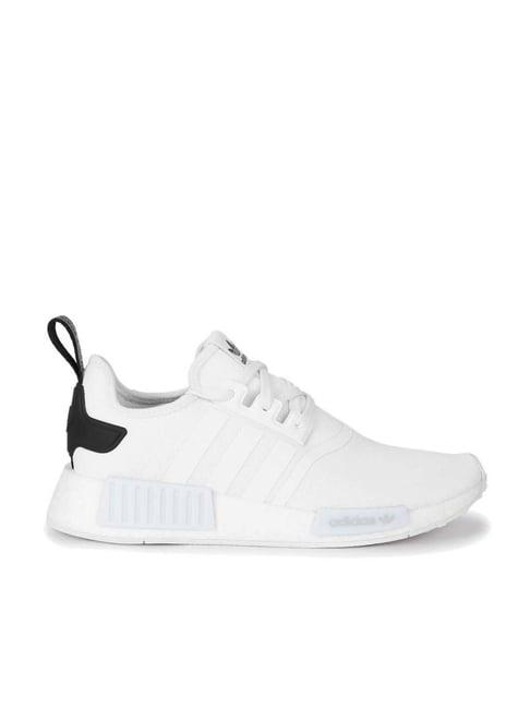 adidas originals men's nmd r1 unisex white casual sneakers