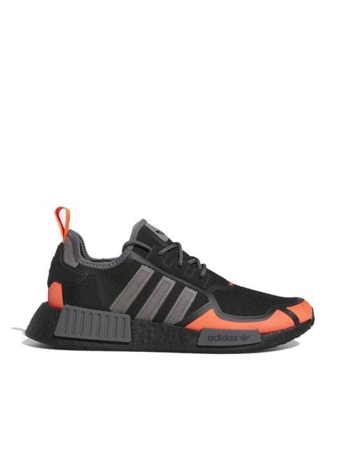 adidas originals men's nmd_r1 black casual sneakers