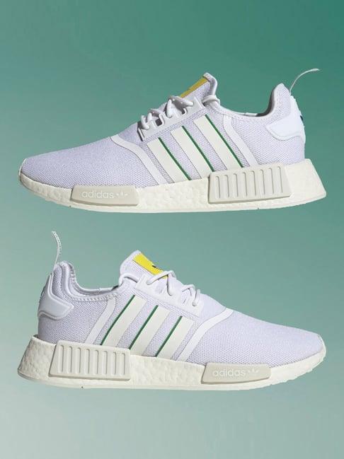 adidas originals men's nmd_r1 white casual sneakers