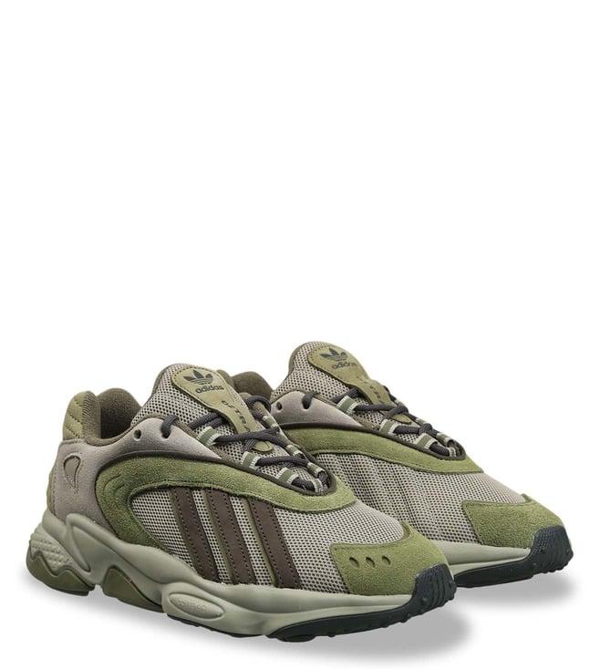 adidas originals men's oztral green sneakers