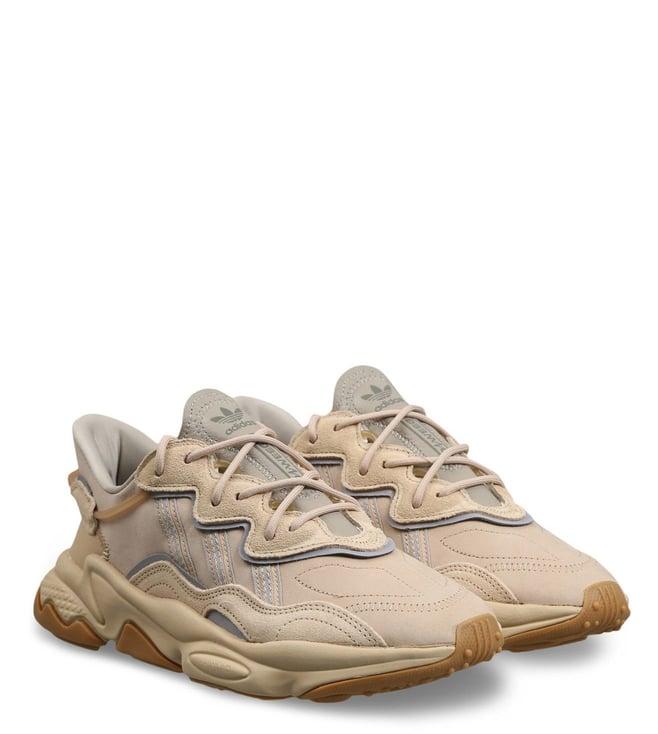 adidas originals men's ozweego beige sneakers