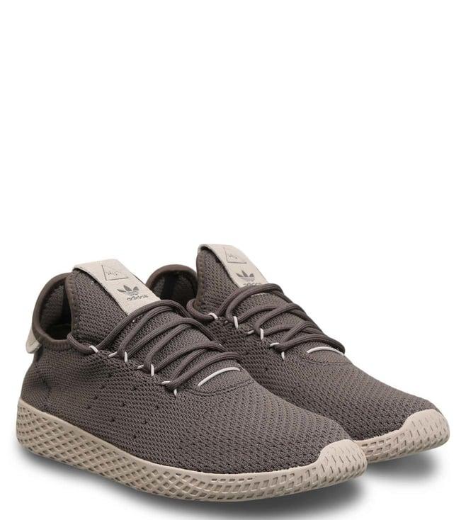 adidas originals men's pw tennis hu cinder/cinder/lbrown sneakers