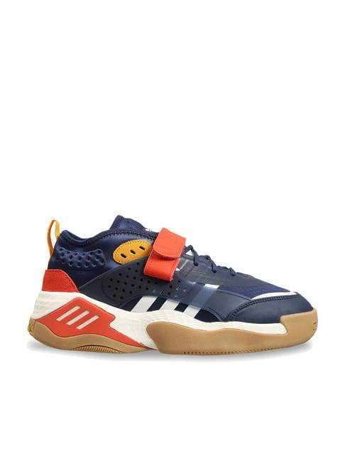 adidas originals men's streetball iii blue running shoes