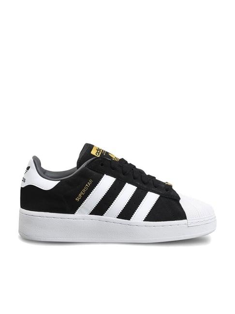 adidas originals men's superstar xlg black casual sneakers