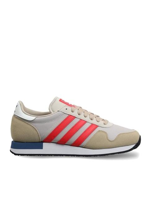 adidas originals men's usa 84 brown casual sneakers