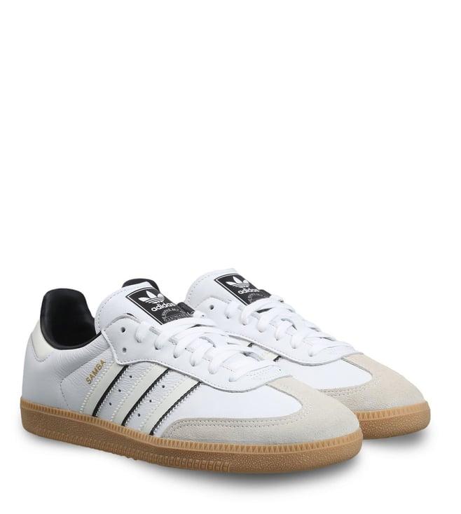 adidas originals men's white samba og sneakers