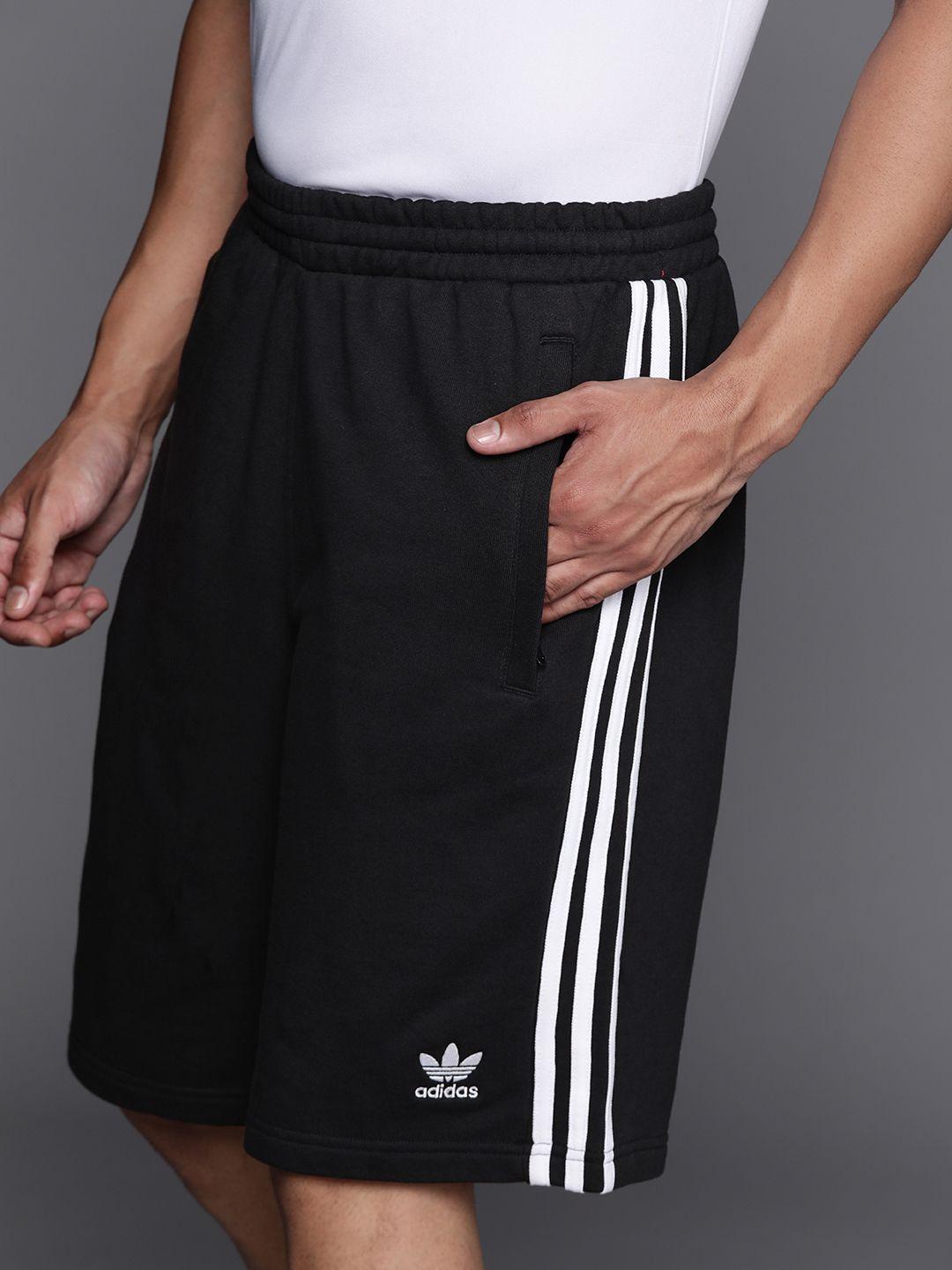 adidas originals men cotton sustainable adicolor classics 3-stripes sweat regular shorts