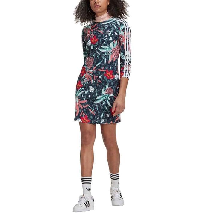 adidas originals multi printed slim fit dress