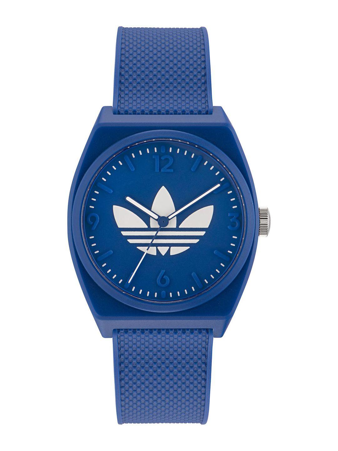 adidas originals unisex street project brand logo printed dial analogue watch aost230492i