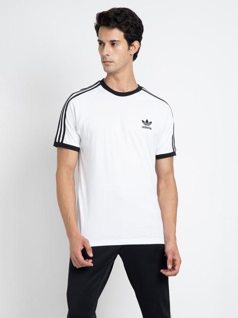 adidas originals white crew t-shirt