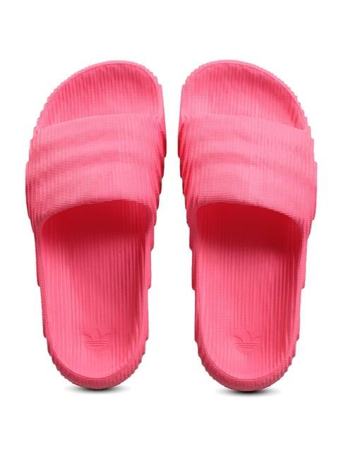 adidas originals women's adilette 22 pink slides