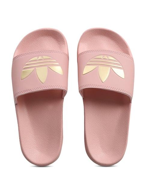 adidas originals women's adilette lite w pink slides