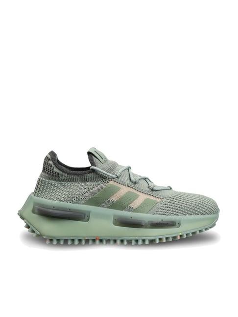 adidas originals women's nmd_s1 green running shoes