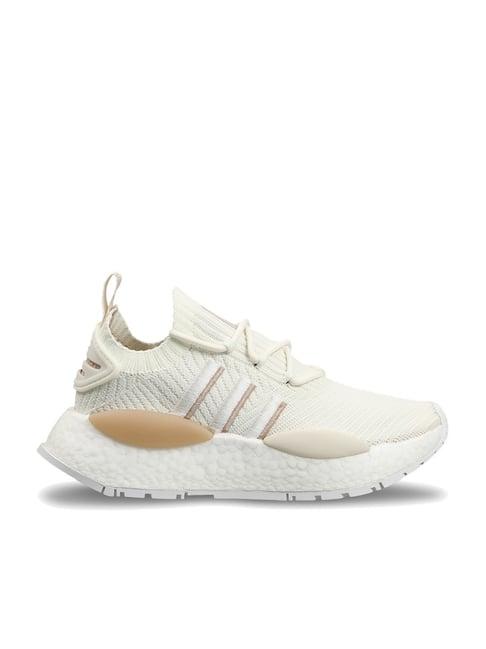 adidas originals women's nmd_w1 off white running shoes