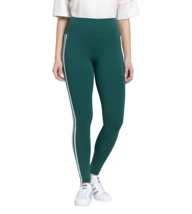 adidas originals women green 3 s tights