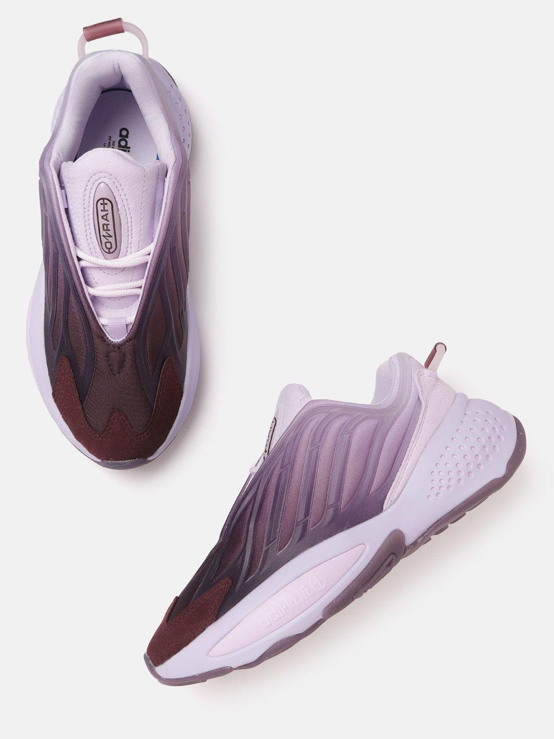 adidas originals women purple ombre dyed ozrah sneakers