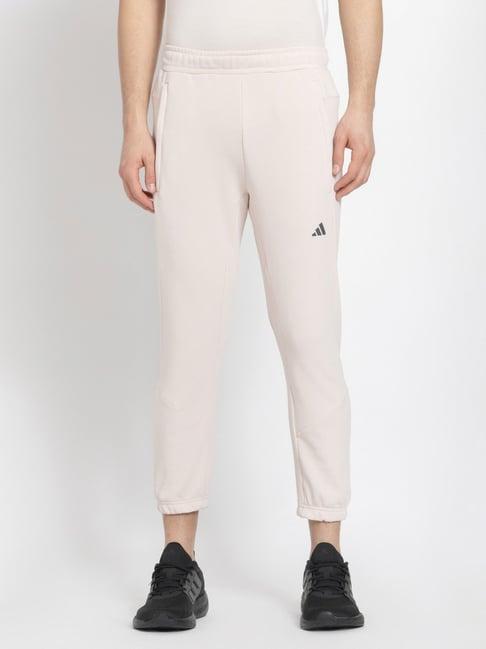 adidas pink regular fit joggers