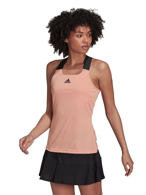 adidas pink tank top