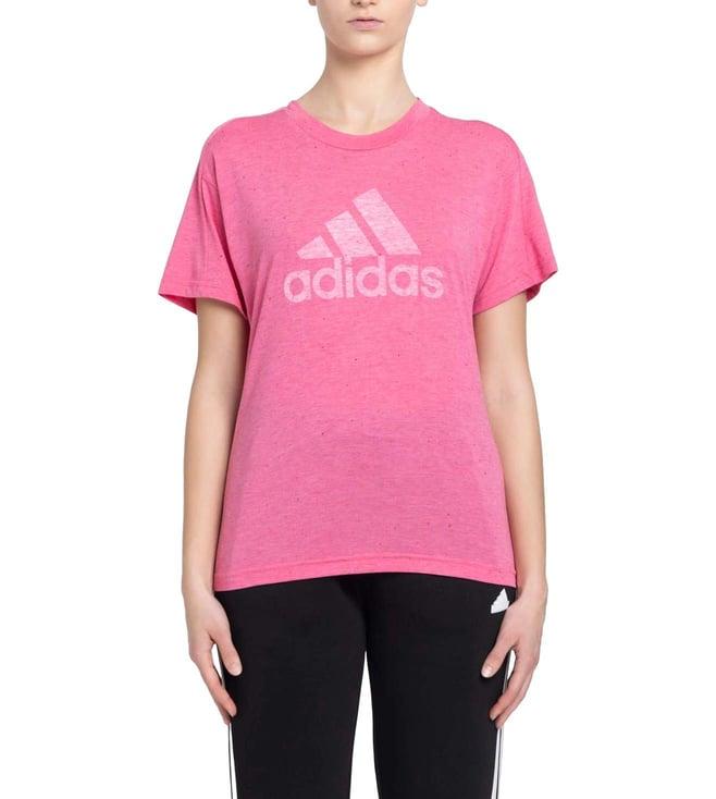 adidas purple logo regular fit t-shirt