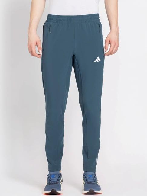 adidas turquoise regular fit sports trackpants