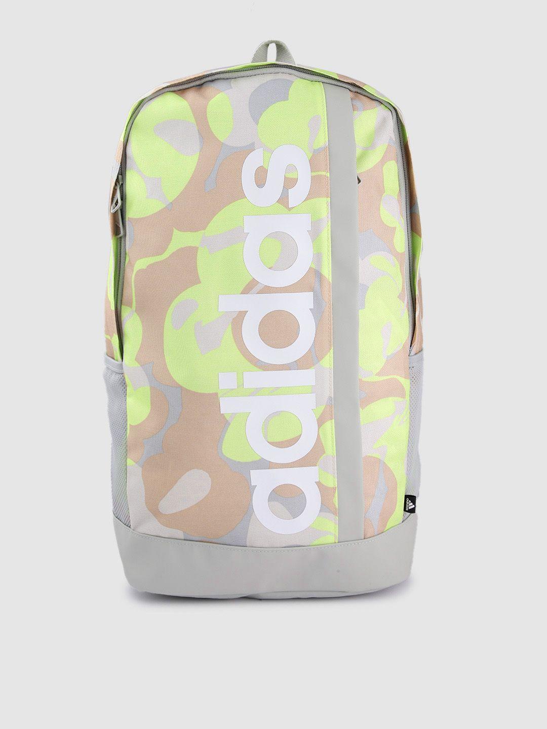 adidas unisex brand logo printed backpack - 22.4 l