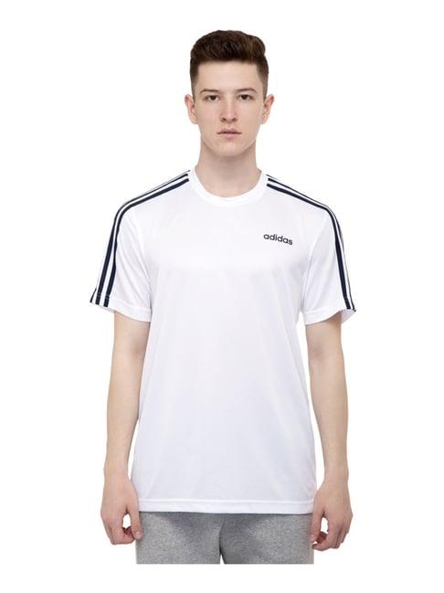 adidas white regular fit t-shirt