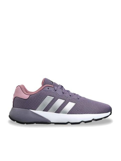 adidas women's amalgo purple running shoes