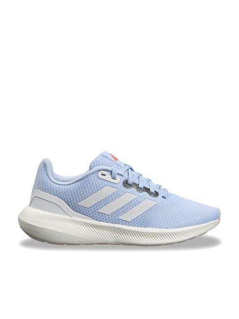 adidas women's runfalcon 3.0 blue running shoes