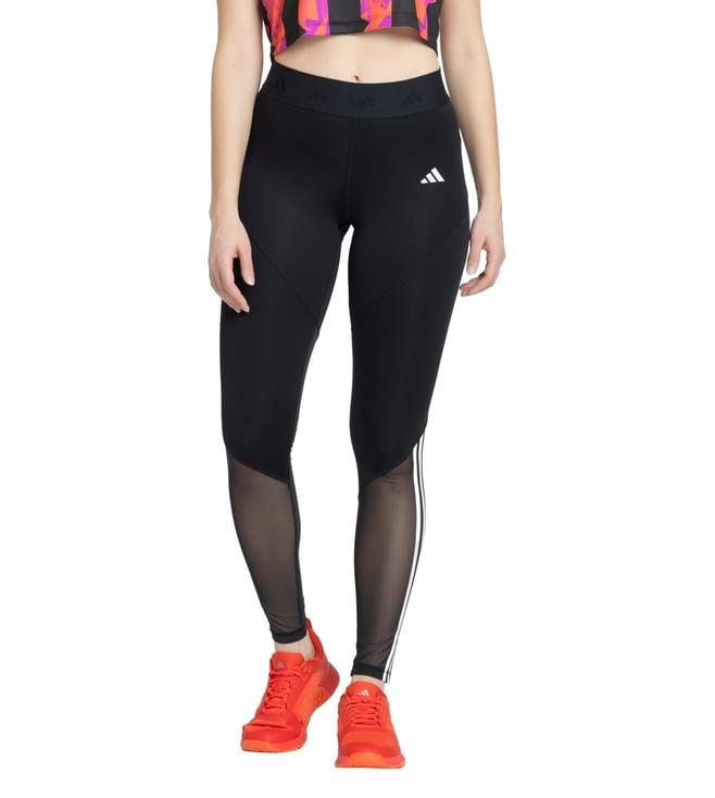 adidas women black hyglm 1/1 l training tights