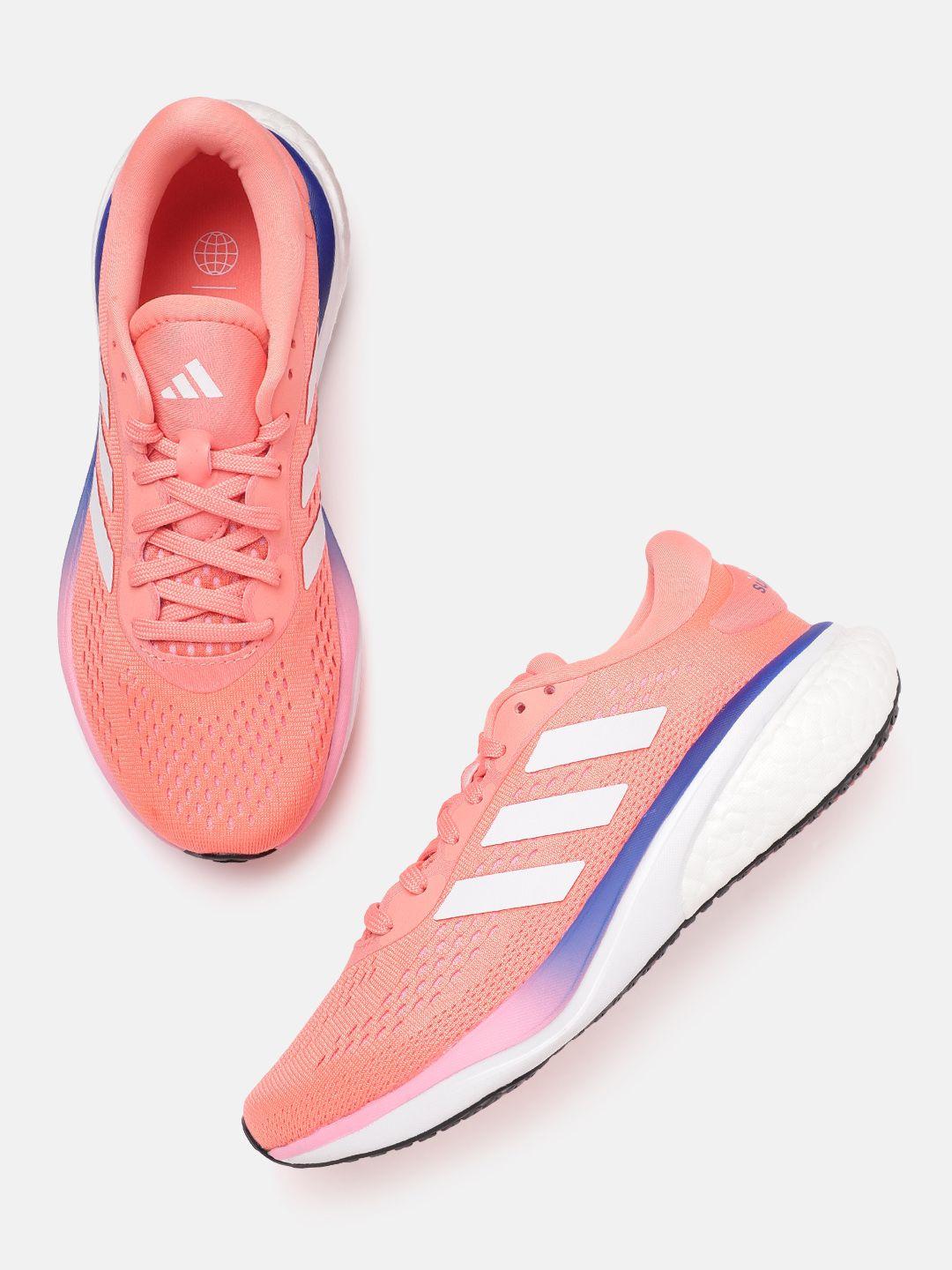 adidas women woven design supernova 2 running shoes