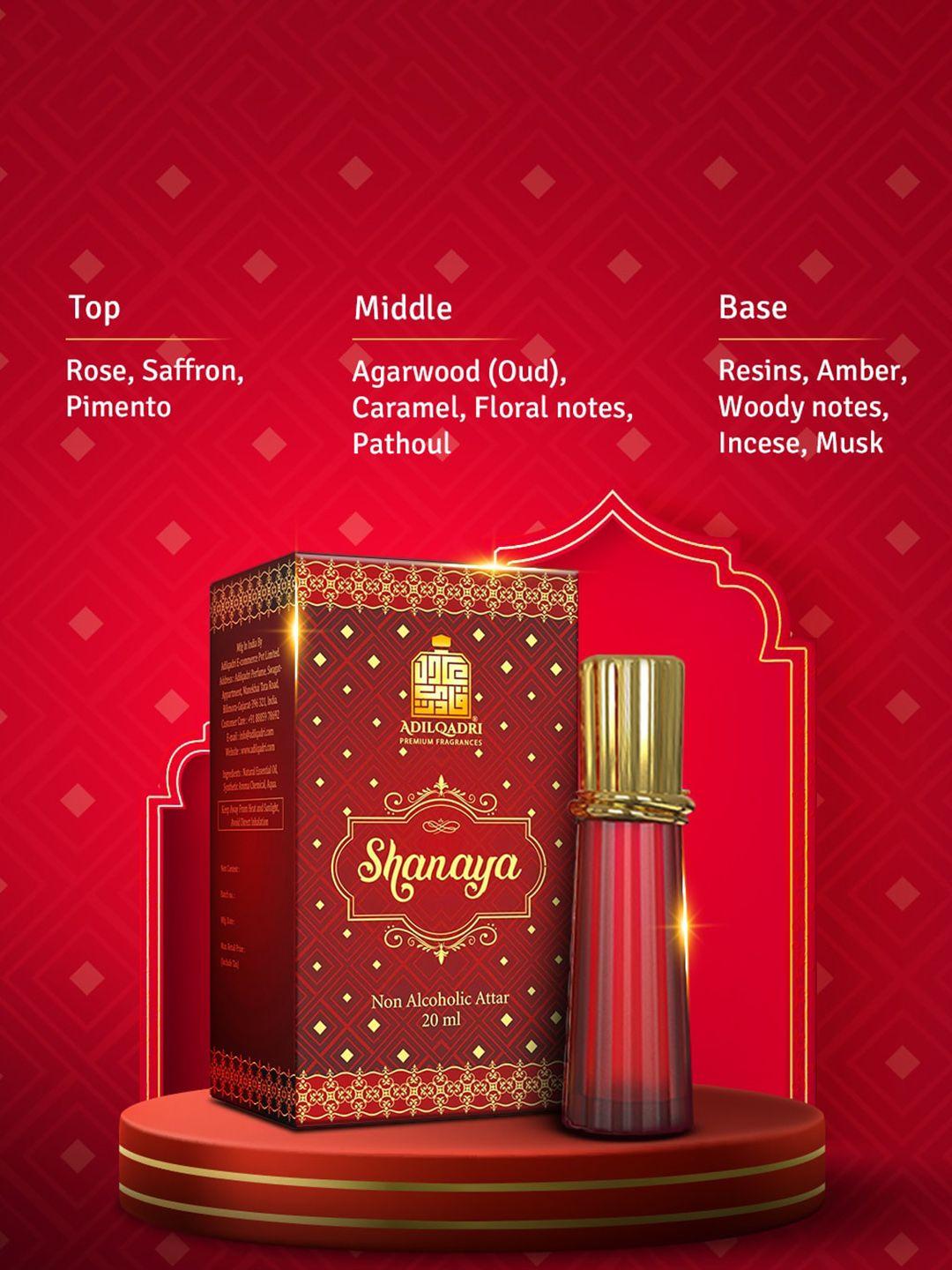 adilqadri shanaya luxury long lasting attar perfume 12 ml