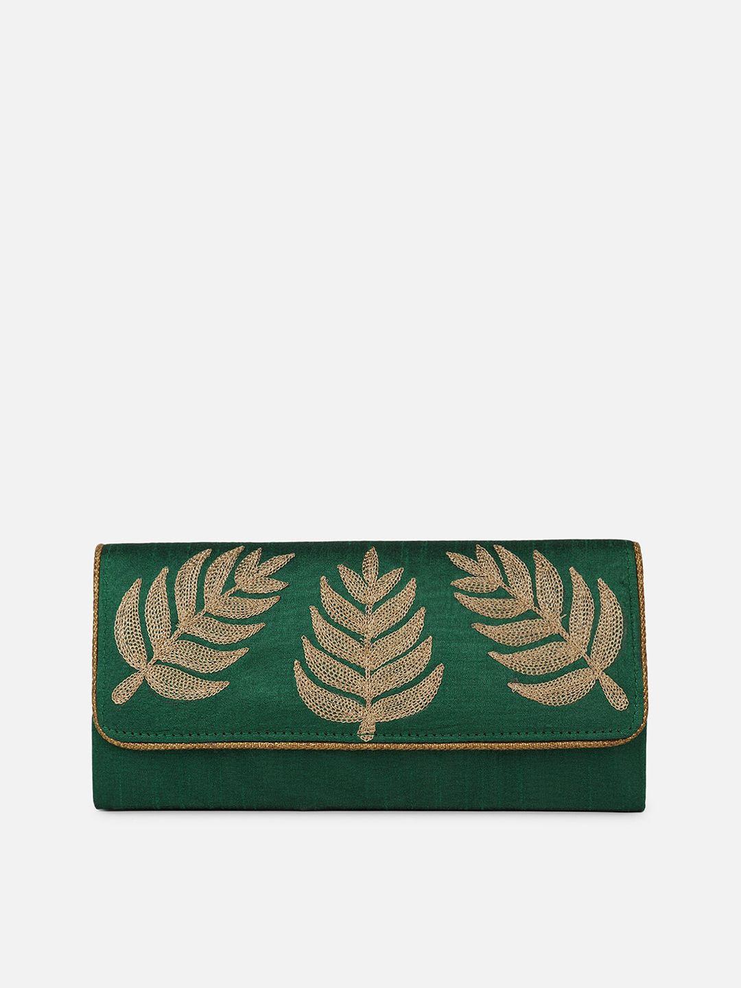 aditi wasan embroidered envelope clutch