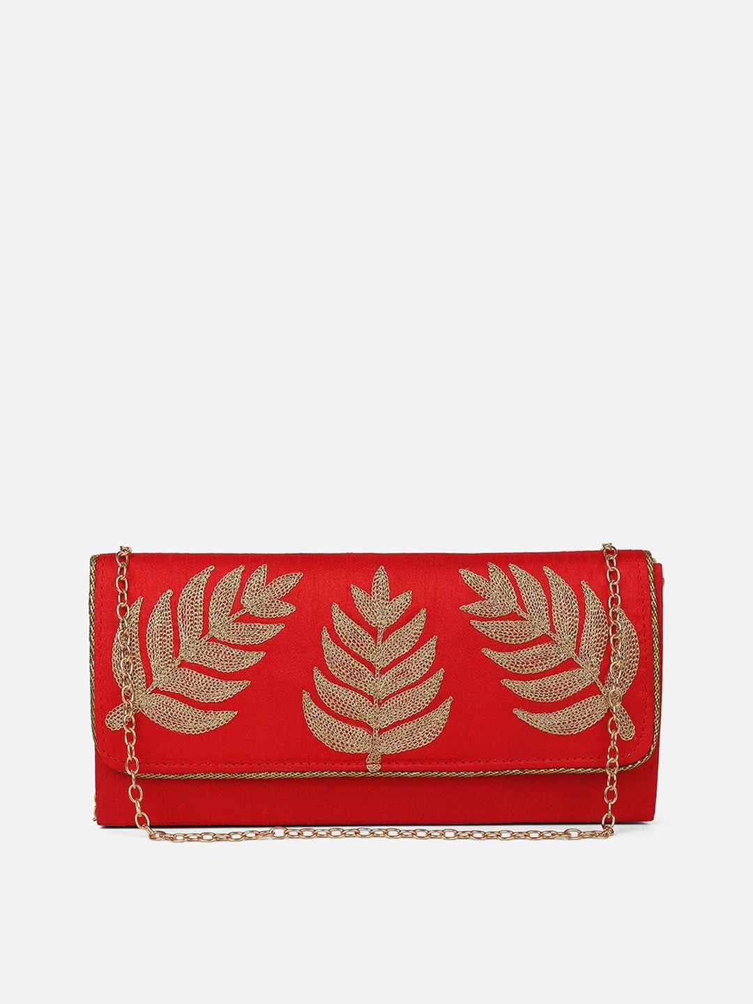 aditi wasan embroidered envelope clutch